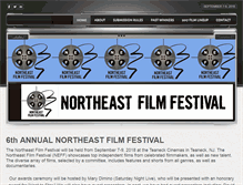 Tablet Screenshot of nefilmfestival.com